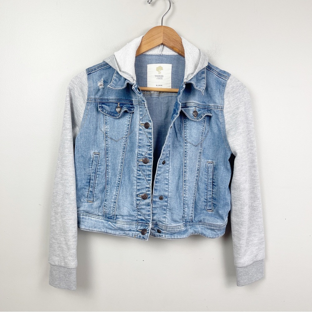 Tucker + Tate Denim Hoodie Jacket